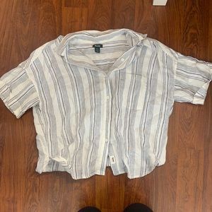 Roots collared t-shirt